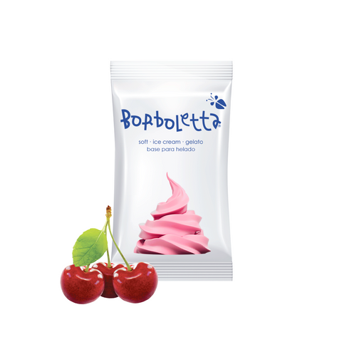 Base para helado suave de yogurt probiótico estándar sabor cereza